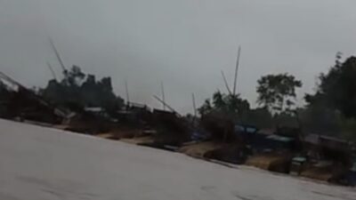 Aktivitas Tambang Emas Ilegal Marak di Desa Nanga Biang, Sanggau, 23 Alat Jek Beroperasi Terbuka Bebas.