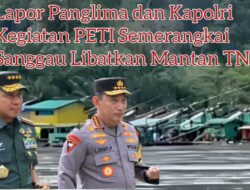 MT Eks TNI-AD Backingi PETI di Semerangkai Terkesan Kebal Hukum,Panglima TNI Agus Subianto Diminta Turun Tangan.